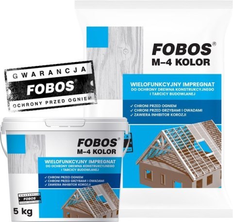Fobos M-4 Impregnat Do Drewna Worek 25kg