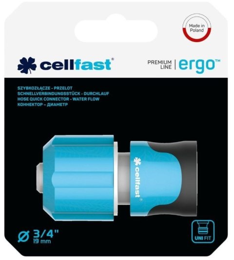 Szybkozłącze – przelot ENERGO™ 3/4″ Cellfast