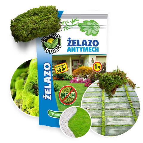 Nawóz Ampol Żelazo - Antymech 1kg