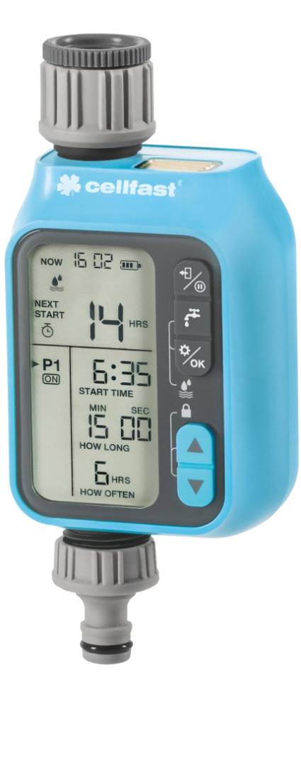 Elektroniczny sterownik nawadniania Chronos CELLPRO™ Cellfast