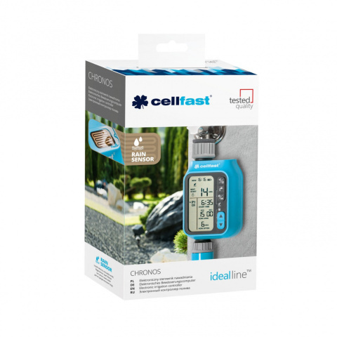 Elektroniczny sterownik nawadniania Chronos CELLPRO™ Cellfast