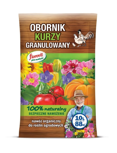 Nawóz Inco Florovit Pro Nat. Obornik Kurzy 10L