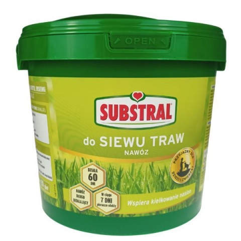 Nawóz Substral 60 Dni Do Siewu Traw 5kg